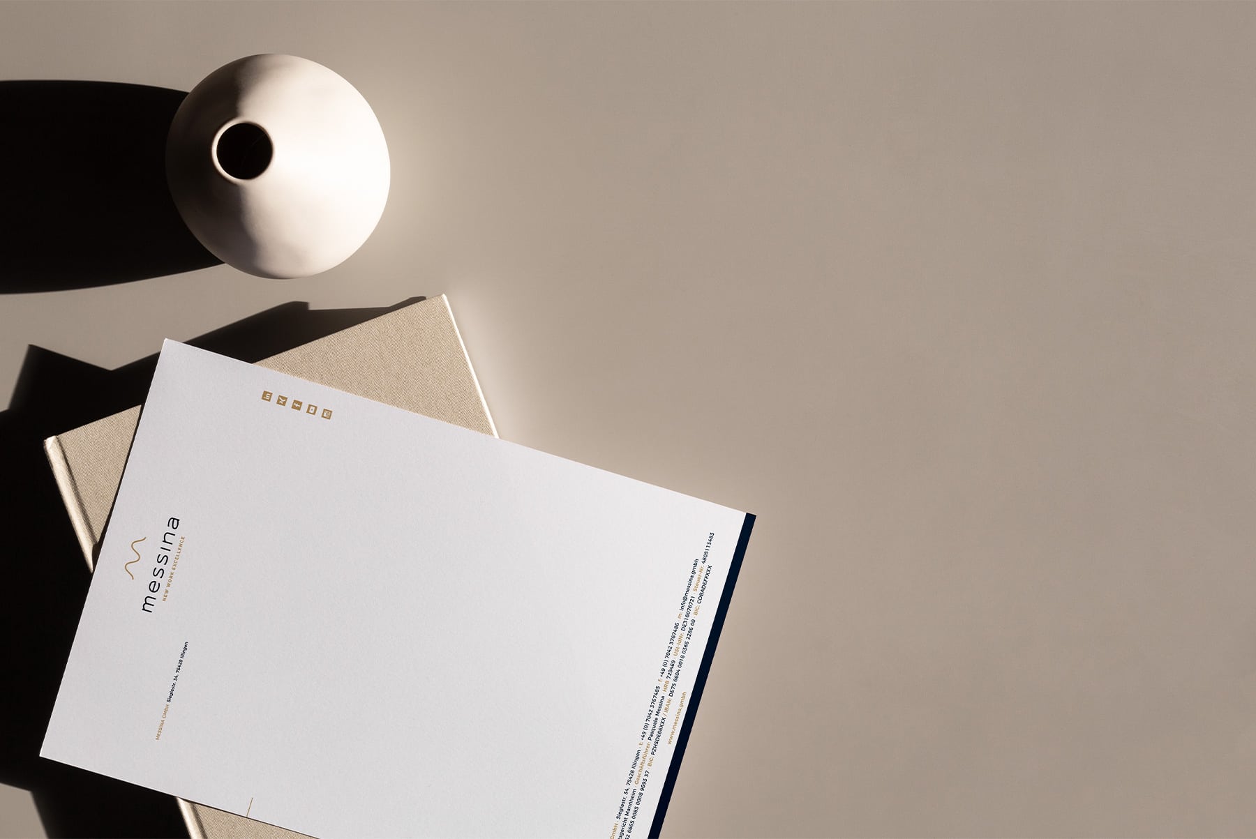 Design Printmaterial - Design Briefbogen - Corporate Design - Corporate Identity